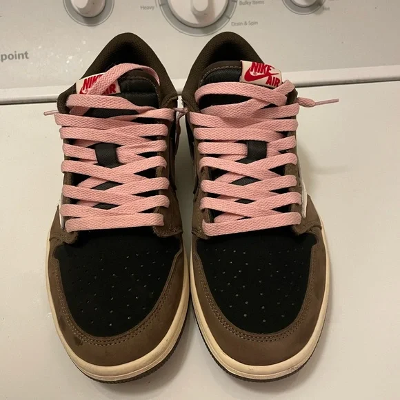 Shoe Laces Travis Scott Aj1 Pink Laces Travis Scott Fragment Low